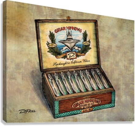 DFriel Cigar Minnows  Canvas Print