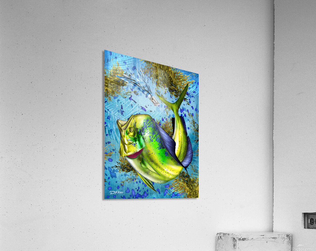 DFriel MahiMahi Decor Prints FINAL 2 Acrylic Print