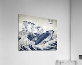 DFriel - Hokusai Bluefin  Impression acrylique