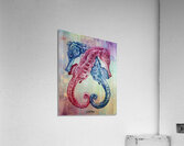 Ocean Lover Seahorse  Impression acrylique