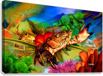 DFriel Sea Garden Crustaceans  Canvas Print