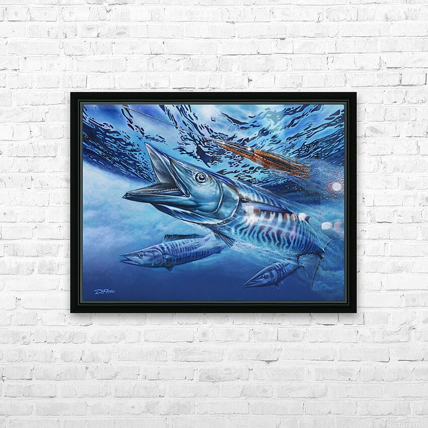 DFriel - Terminal Velocity HD Sublimation Metal print with Decorating Float Frame (BOX)