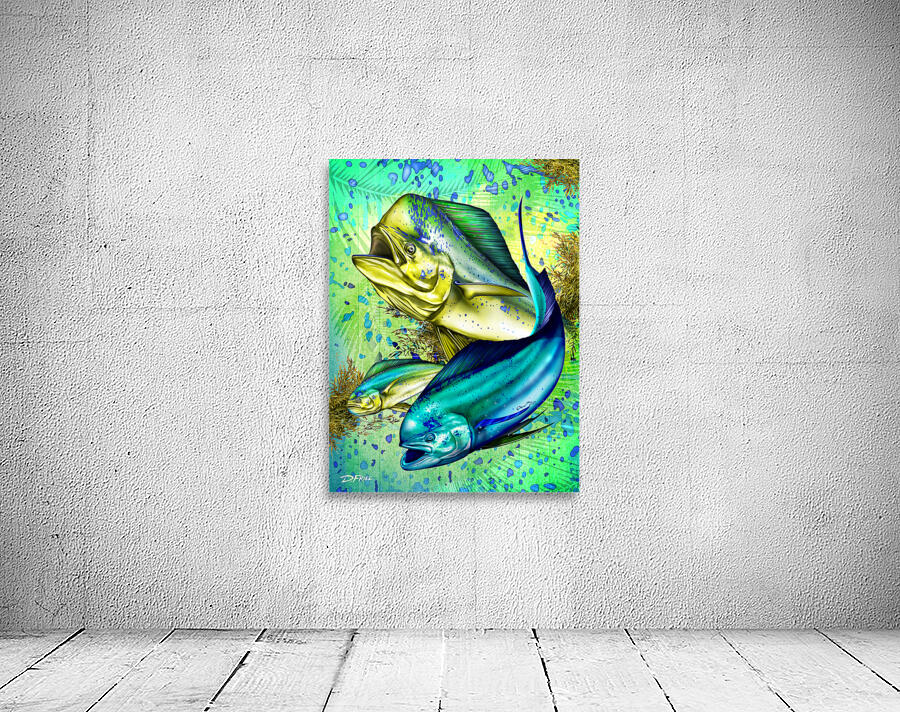 DFriel MahiMahi Decor Prints FINAL 1 Wall Preview