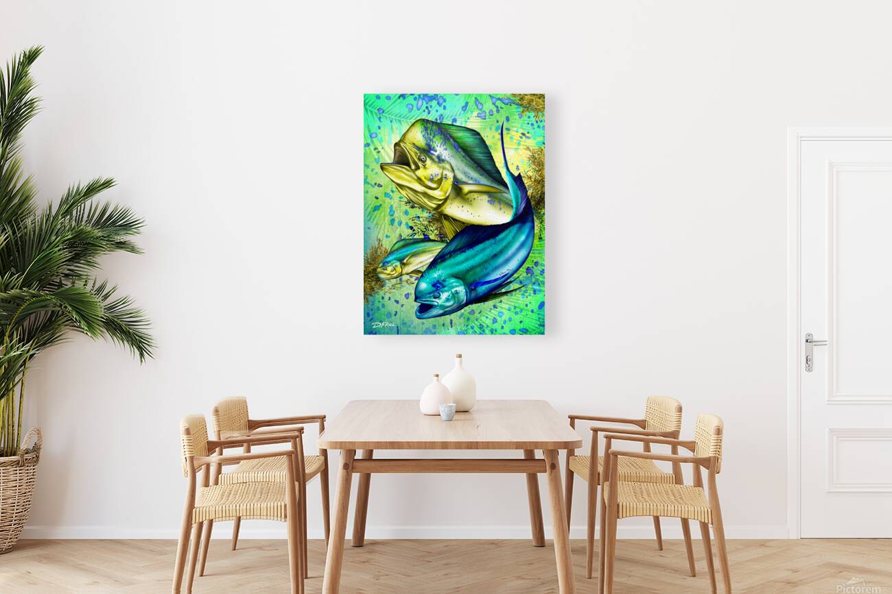 DFriel MahiMahi Decor Prints FINAL 1 Reproduction